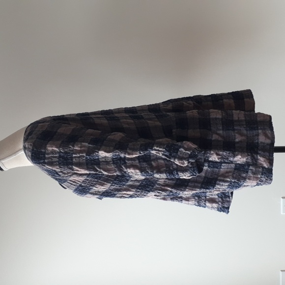 Mystree plaid peplum top - Picture 2 of 7